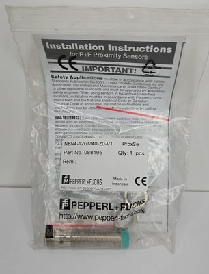 New Pepperl+Fuchs NBN4-12GM40-Z0-V1 088195 Proximity Sensors ProxSe Module - image 1 of 2