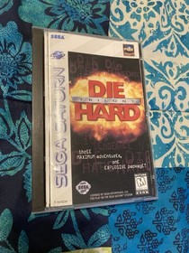 Die Hard Trilogy Sega Saturn 1997 In Case With Manual & Registration Card