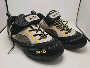 Shimano Bike Shoes Cycling Sz 4.5 us eu 37 SPD Mountain SH-M 037W new condtion - Picture 1 of 6