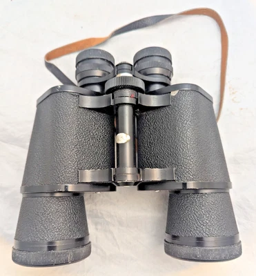VTG Binolux 10x50 Binoculars w/ Case & Lens Caps Japan Made 288ft @ 1000yds - Image 1 of 4