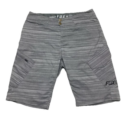 Pantalones Cortos Fox Racing Ranger Para Hombre 32 Gris Ciclismo Sin Forro Motocross Tabla BMX Foto 1 de 4