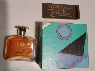 Emilio Pucci Франция VIVARA концентрат.5 унций 15 мл духи #703 новый из старых запасов новый в коробке винтажный - Изображение 1 из 3