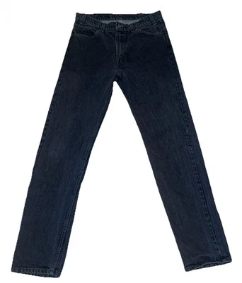 Jeans Levis 505 negros vintage para hombre 34x34 rojo ala de murciélago hechos en EE. UU. grunge años 80 Foto 1 de 4