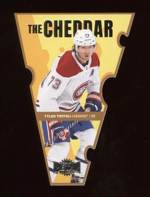 2021-22 SKYBOX METAL UNIVERSE THE CHEDDAR #TC-18 TYLER TOFFOLI - Image 1 of 2