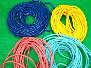 Lederband rund 3 mm Lederschnur Band basteln Schnur - Imagen 1 de 8