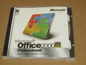 Microsoft Office 2000 Professional 2 Disc mit Schlüssel - Bild 1 von 4