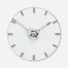 Bauhaus Heinz Möller Kienzle Crystal Glass Wall Clock ca 1930 Art Deco Breuer