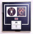 Scissor Sisters TA-DAH BPI Platinum Record Award Presented to Drummer Paddy Boom