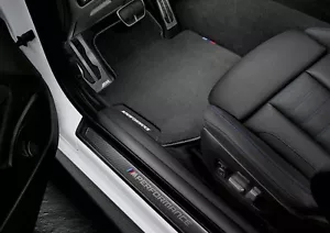 NEW BMW 4 SERIES G22 G82 M PERFORMANCE COMPLETE FLOOR MAT SET RHD 51475A14E79 - Picture 1 of 3