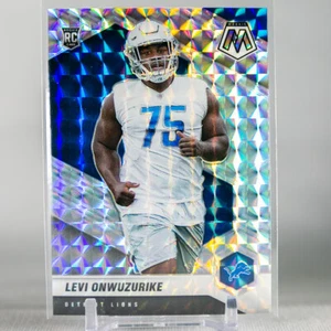 2021 Mosaic Levi Onwuzurike Silver Prizm RC #359 | Rookie Lions 🏈 - Picture 1 of 4