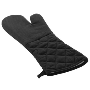 Backhandschuh Neopren Baumwolle Schwarz Backofenhandschuh Topfhandschuh - Bild 1 von 2