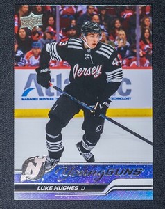 2023-24 UD Upper Deck Series 1 Young Guns - #248 Luke Hughes - Devils