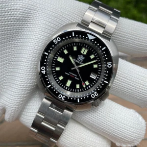 Sapphire Crystal STEELDIVE 20ATM Waterproof Japan NH35 Movement 43.8mm Wrist Watches - Picture 1 of 12