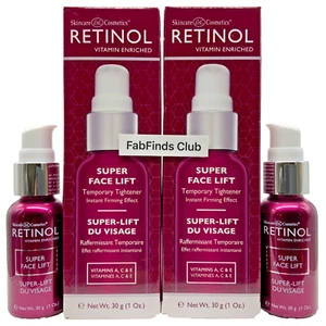 2x Retinol Super Face Lift Temporary Tightener Instant Firming Effect 1oz each. - Picture 1 of 9