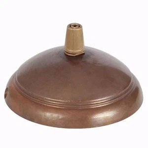 Brass Ceiling Rose Light Fitting Cord Grip - Foto 1 di 10