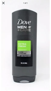 Dove Men+Care Body And Face Wash Extra Fresh 18 Ounce (Pack of 2) - Picture 1 of 3