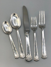 Trianon by Tuttle solid Sterling Silver 5 piece Dinner Size Place Settings