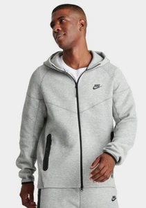 Nike Tech Fleece Grey Full-Zip Sportswear Jacket Men’s Size Large (L) Brand New✅ - Picture 1 of 5