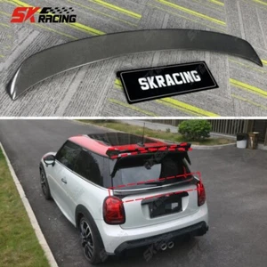 Fits MINI F56 Cooper S Forged Carbon/Carbon Fiber Rear Trunk Middle Spoiler Wing - Picture 1 of 28