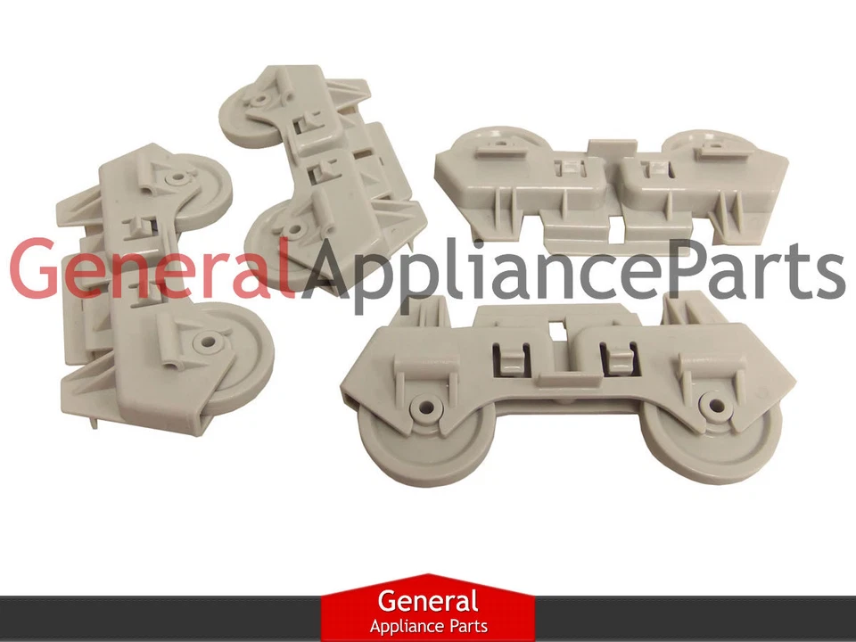 Ruedas porta lavavajillas para Whirlpool Kenmore Roper # 3368747 675549 717509 2959 Foto 1 de 1