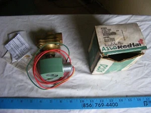 ASCO 8210G35 Red Hat Solenoid Control Valve 120 VAC 125-150 PSI 3/4" 2 Way - Picture 1 of 4