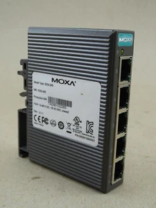 Moxa Class 2 Ethernet Switch/inverter 12-48VDc 18-30Vac, EDS-205 - Afbeelding 1 van 6