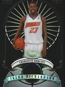 Camiseta deportiva Bowman Sterling Refractors 2007-08 negra #JR Jason Richardson/99 - casi nueva-como nueva - Imagen 1 de 2
