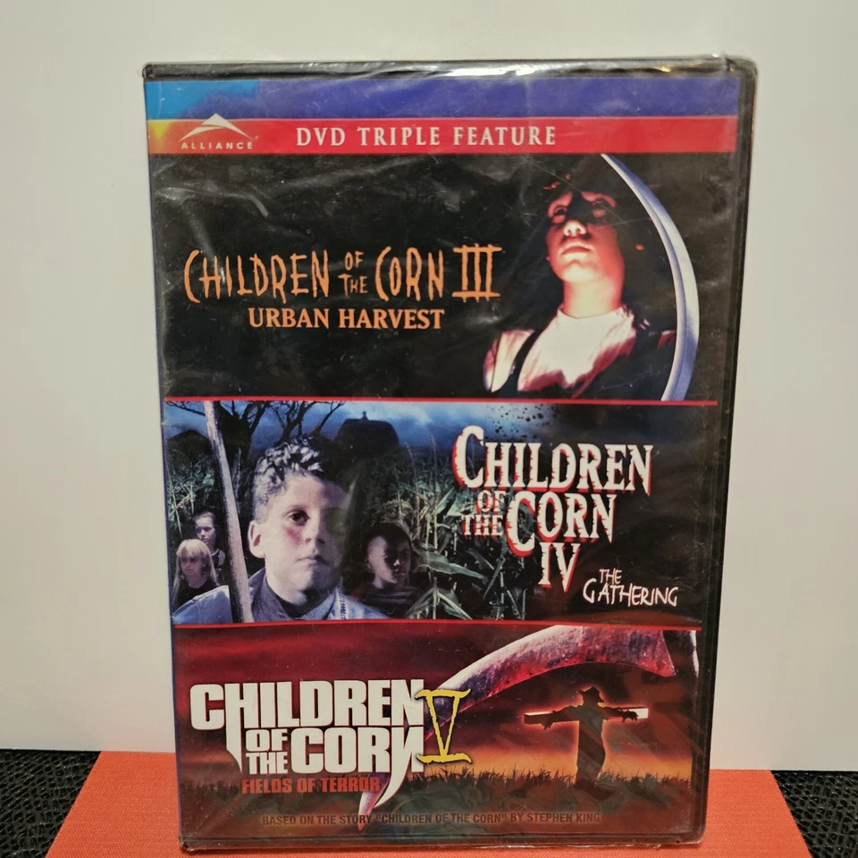 Children of the Corn - III, IV, V (DVD, Widescreen 2011) Triple Feature *Sealed* Foto 1 de 1