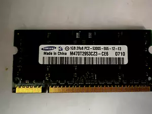 1gb 2rx8 pc2-5300u-555-12 - Picture 1 of 1