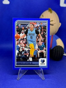 2023-24 NBA Hoops Blue Parallel  Kenneth Lofton Jr. Memphis Grizzlies #75