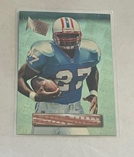 Eddie George 1996 Fleer Metal Rookie Card RC #131 Houston Oilers NFL - Mint