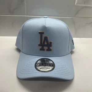 New Era 9FORTY A-Frame Los Angeles LA Dodgers Blue Color Pack Snapback Hat Cap - Picture 1 of 4
