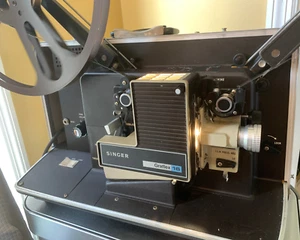 SINGER GRAFLEX 16 Sound Movie Film Projector Model 1050 - TESTED - SEE VIDEO - Picture 1 of 12