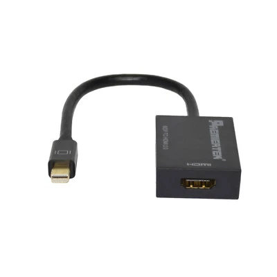 Mini DisplayPort MDP 1.2 Male to HDMI 2.0 Female Adapter Converter 4K2K Surface - Image 1 of 4