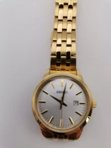 Seiko Damen-Uhr Quarz Edelstahl mit Edelstahlband SUR412P1 Armbaduhr Uhr - Bild 1 von 3