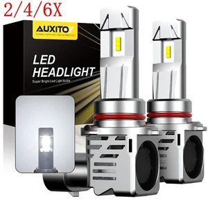 2/4/6X LED Headlight Bulbs Conversion Kit HB3 9005 High Low Beam Bright White - Picture 1 of 26