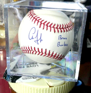 Aaron Judge Signed Baseball Inscribed Bronx Bomber! JSA authentication and LOA! - Picture 1 of 7