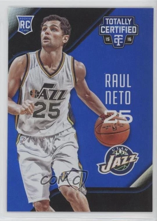 2015 Panini Totally Certified Rookies Mirror Blue /99 Raul Neto #177 Rookie RC - Image 1 of 2