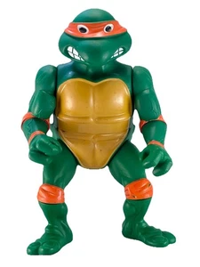MICHELANGELO MIKE TURTLES GIANT SIZE TMNT VINTAGE 1989 MIRAGE STUDIOS JUMBO 33CM - Picture 1 of 11