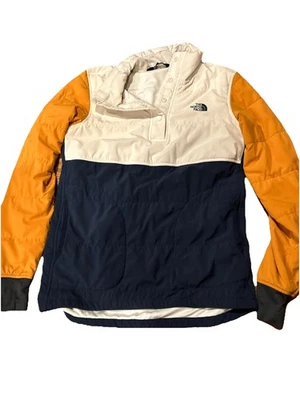 Sudadera Pullover North Face Mujer Pequeña Montaña 1/4 Bolsillos en Bloque de Color a Presión Foto 1 de 4