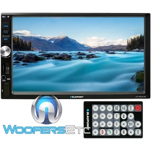 BLAUPUNKT ATLANTA 740 DOUBLE DIN TOUCHSCREEN BLUETOOTH DIGITAL MEDIA STEREO NEW - Picture 1 of 7