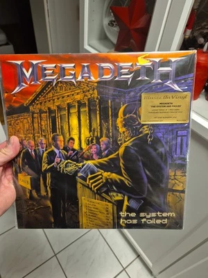 Megadeth - The System Has Failed - Ltd. Coloured Vinyl - Sealed - Bild 1 von 4