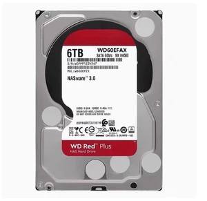 6TB WD60EFAX desktop storage NAS mechanical hard drive 3.5-inch CMR vertical - Afbeelding 1 van 3