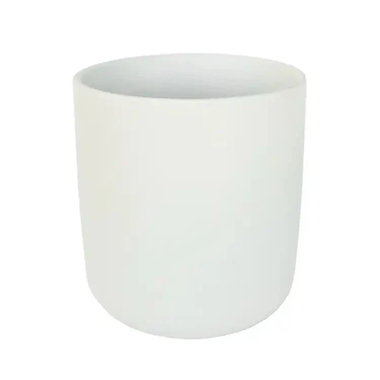10 Oz Candle Science White Nordic Ceramic Tumbler- Empty jars 8 Count. - Image 1 of 4