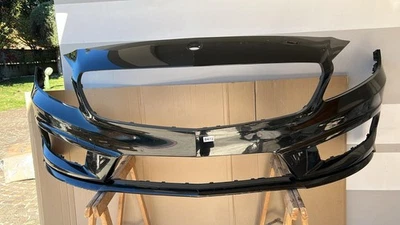 PARAURTI ANTERIORE CLASSE A W176 PREMIUM AMG ORIGINALE  2012-2015 NERO - Immagine 1 di 3