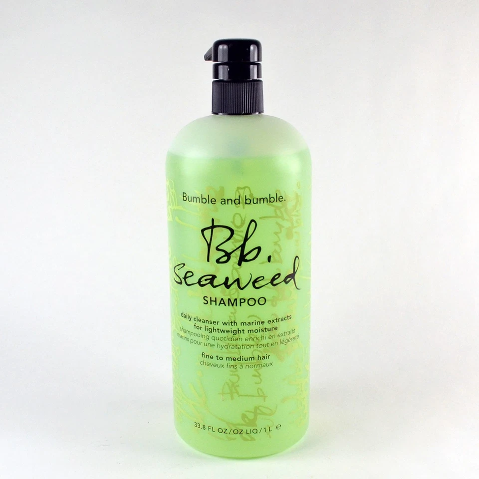 Champú de algas Bumble & Bumble cabello fino a mediano - tamaño grande 33,8 OZ / 1 L Foto 1 de 1