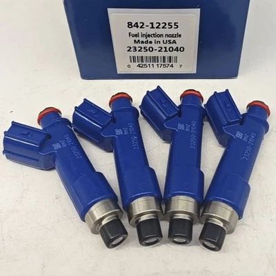 NEW Denso Fuel Injectors 23250-21040(Set of 4)Fits Toyota 2006-2014 Yaris 1.5L — 第 1/4 张图片