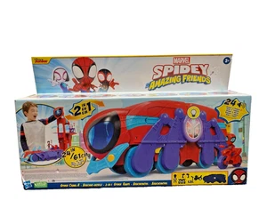 Marvel Spidey and His Amazing Friends Spider Crawl-R 2-in-1 Deluxe Hauptquartier - Bild 1 von 12