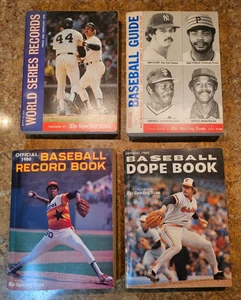 THE SPORTING NEWS BASEBALL BOOK LOT ~ 1979 Dope & Guide 1980 Record 1978 WS - Picture 1 of 14