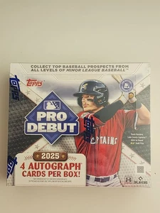 2025 Topps Pro Debut Baseball Factory Sealed Hobby Box - Picture 1 of 5
